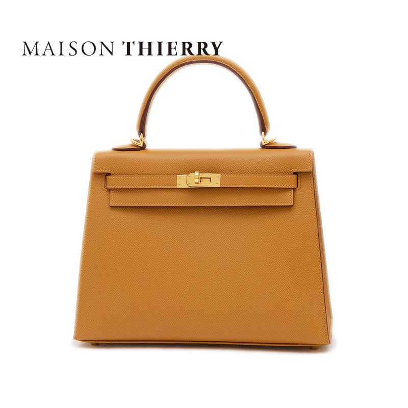 ケリー25 外縫い エプソン セサミ ゴールド金具 W刻印