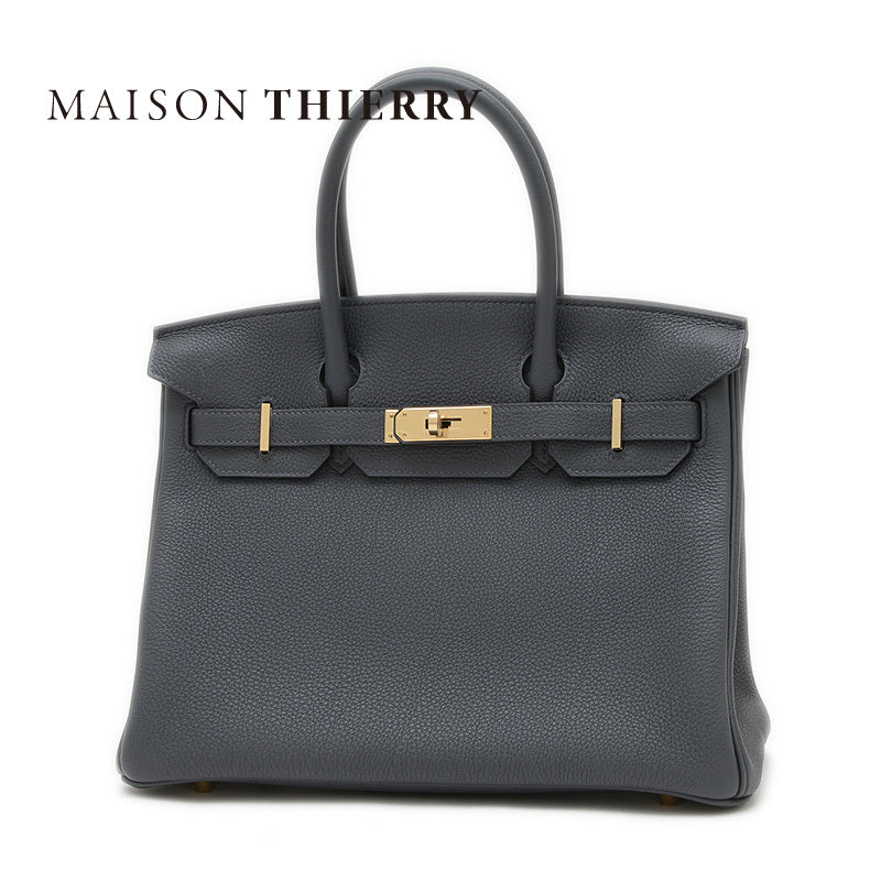 バーキン30 トゴ グリミスティ シャンパンゴールド金具 W刻印